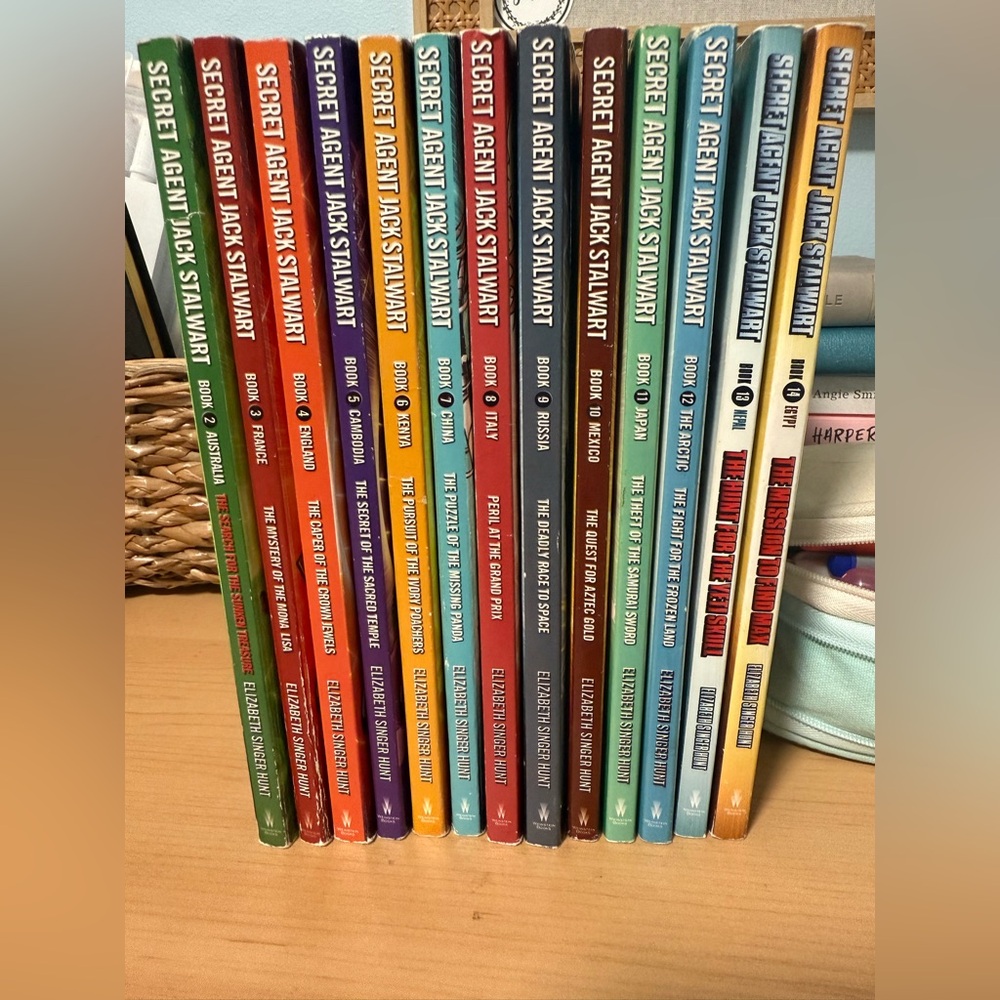 Agent Jack Stalwart Book Series Collection